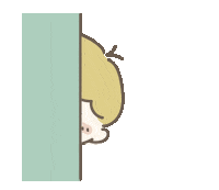 mkuru ひよこ ひょっこり ちら のぞく Sticker