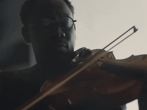 BlackViolinMusic giphyupload music video play playing GIF