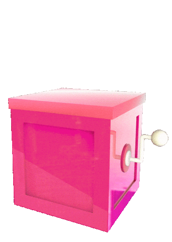 Jack In The Box Christmas Sticker by Maybelline