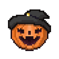 danielsake giphyupload pixel pixelart halloween Sticker