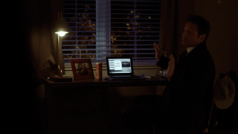 scully mulder GIF by The X-Files