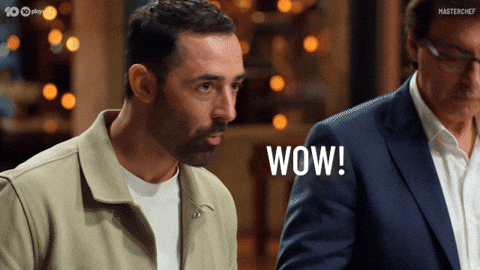 Andy Allen Wow GIF by MasterChefAU