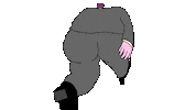 MariaZilli walk boss fat 2d Sticker