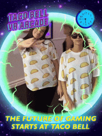 vrarcade GIF by Taco Bell VR Arcade