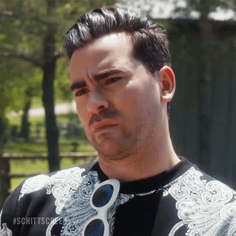 david rose GIF by Schitt's Creek