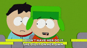 talking kyle broflovski GIF by South Park 