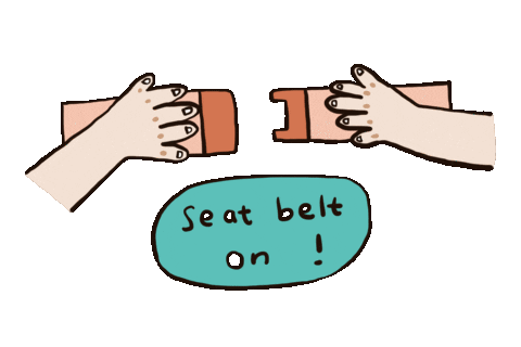 Seat Belt Sticker by cypru55