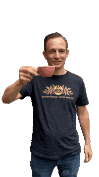 Supremo_kaffee coffee cheers morning goodmorning Sticker