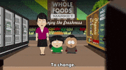 supermarket shelve GIF by South Park 