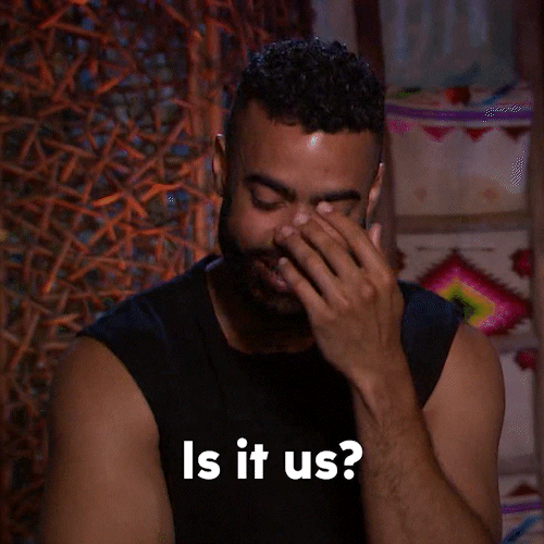 Confuse Season 8 GIF by Bachelor in Paradise