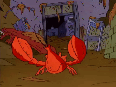 nickrewind giphydvr nicksplat aaahh real monsters giphyarm041 GIF