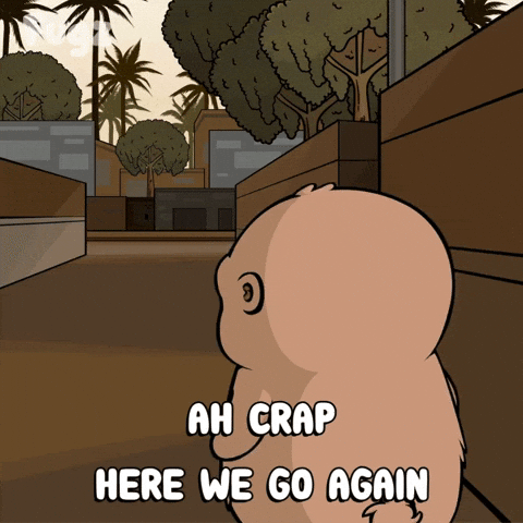 Uh Oh Mood GIF by Fugz Official