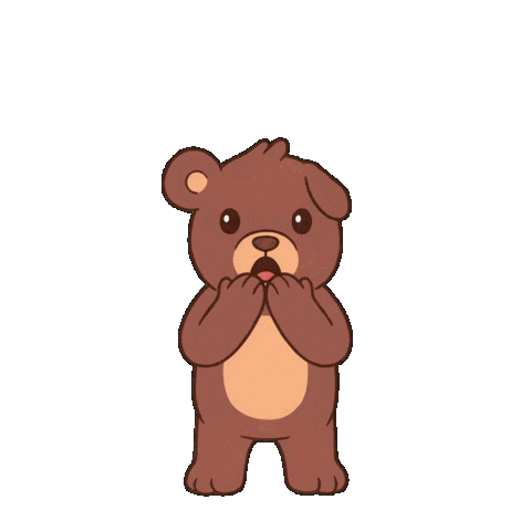 No Way Wow Sticker by BEARISH