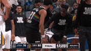 Nba Playoffs Hug GIF by NBA