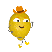 AartsenKidsFoundation fruit lemon simon citroen Sticker