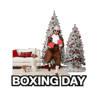 Boxing Day Sticker