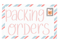 Envelope Packing Sticker