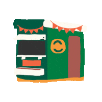 castleandcubby cubby castle and cubby castleandcubby cubbyhouse Sticker