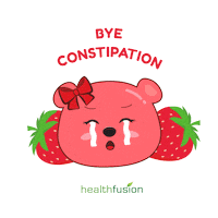 Strawberry Lulu Sticker by Health Fusion