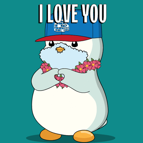 Loving I Love You GIF by Pudgy Penguins
