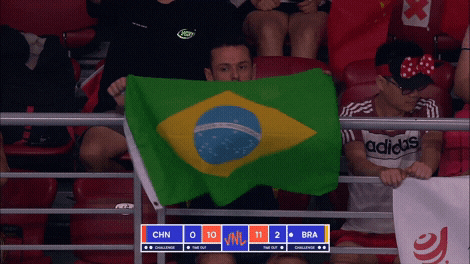 Fan Rooting GIF by Volleyball World