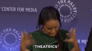theater theatrics GIF by The Paley Center for Media
