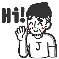 happy taiwan Sticker by jiejie&unclecat