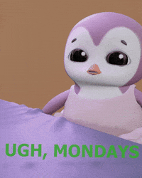 Tired 3D GIF by Pengu