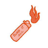Angry Pink Sticker