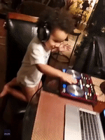‘You Hear That?!’: Little Boy Tries His Hand at the DJ Booth