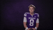 Get Loud Stone GIF by Northwestern Athletics