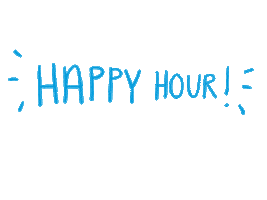 Happy Hour Bcb Sticker by Blue Chair Bay Rum