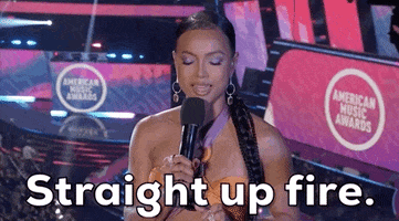 American Music Awards Fire GIF by AMAs