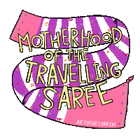 saree motherhood Sticker