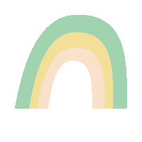 St Patricks Day Rainbow Sticker by Beauty by Earth