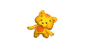 Cat Flying Sticker by Carousel