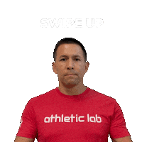 athleticlab swipe swipeup mikeyoung athleticlab Sticker