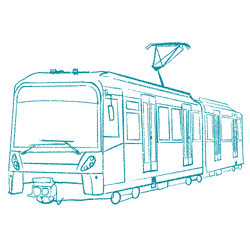 vgf_allefahrenmit giphyupload bahn ubahn u-bahn Sticker