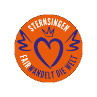 Sternsingen Love Sticker by Dreikönigsaktion