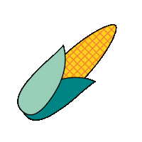 lebigtamtam food corn tamtam lebigtamtam Sticker