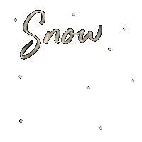 Snow Winter Sticker by Natasha Reddy Studio