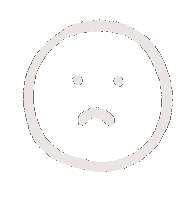 Sad Face Sticker
