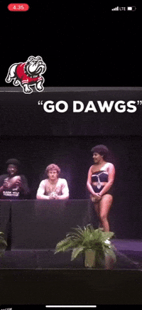 Gardner Webb Go Dawgs GIF by TodaysSportsHistory