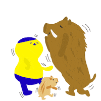 Fun Cartoon Sticker