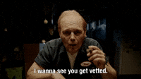 I Wanna See You Get Vetted