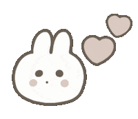 In Love Bunny Sticker