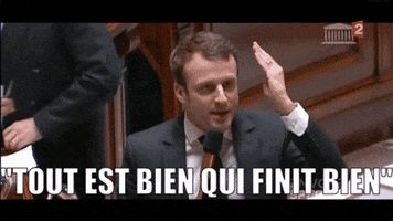 emmanuel macron rage GIF by franceinfo