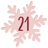 Christmas Countdown Advent Sticker