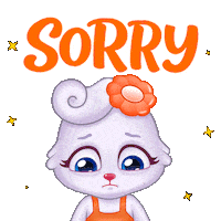Sad Excuse Me Sticker by Lucas and Friends by RV AppStudios