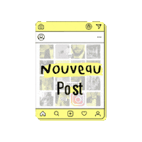 Instagram Nouveaupost Sticker by Les Surligneurs Belgique